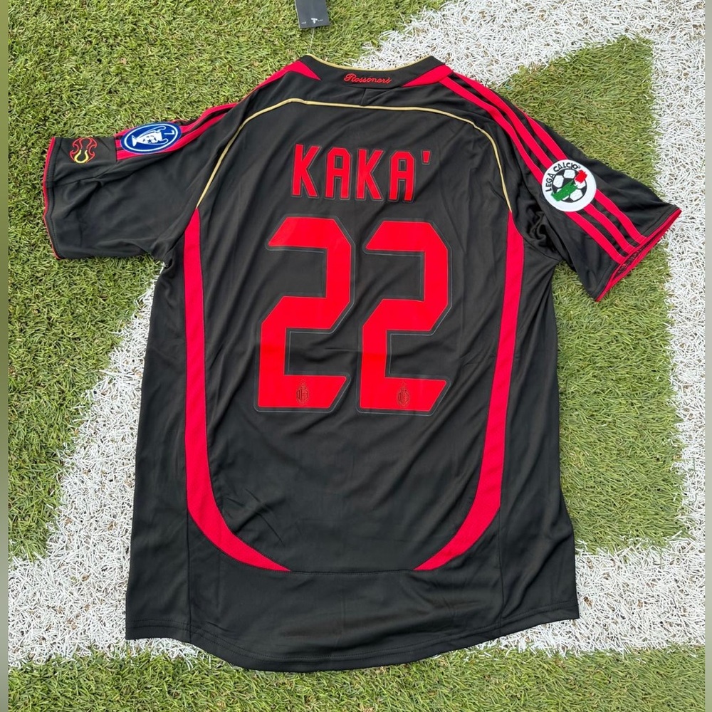 Ac Milan Away Jersey 08s  Player Kaka 22